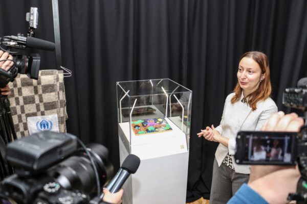 Media at the opening event