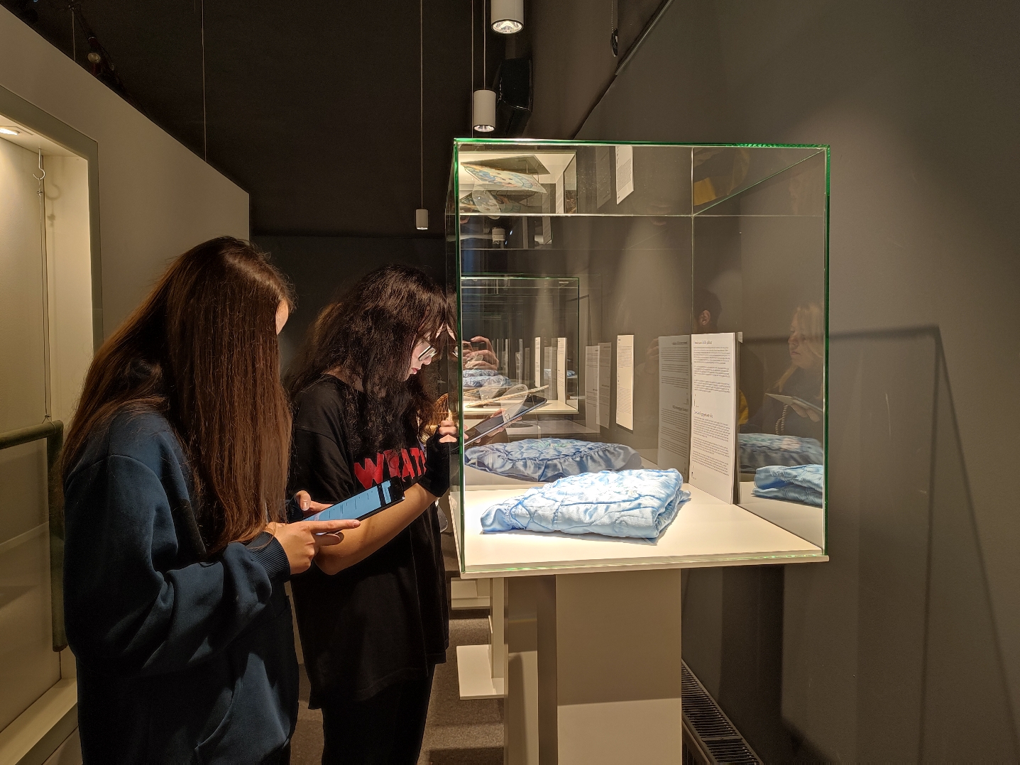 Visiting the permanent exhibition