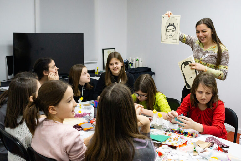 War Childhood Museum, educational workshops, exhibits